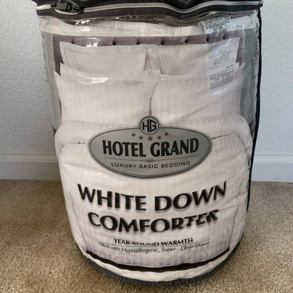 Hotel Grand Bedding New Hotel Grand White Down Comfortersize